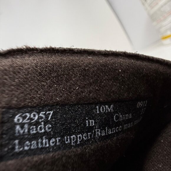 Clarks‎ Womens Leather Slip-On Clog Mule Brown Stitch Accent Size 10M - Picture 11 of 11